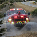 רכב כיבוי ליערות Flat-Bed Skeeter Brush Truck