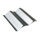 פח אלומיניום גלי צבוע RAL 9006 White Aluminium