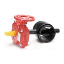 שסתום פרפר מחורץ